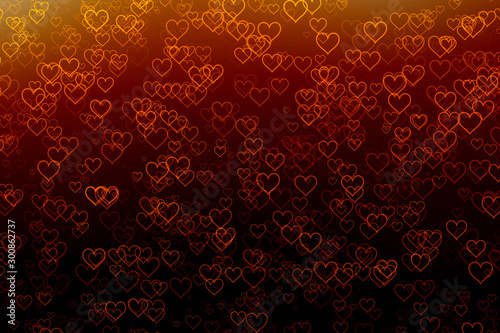 Love bokeh background