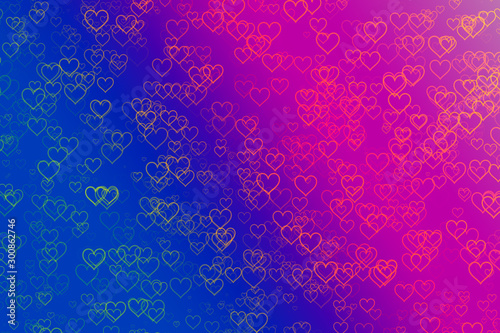 Love bokeh background