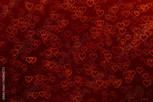Love bokeh background