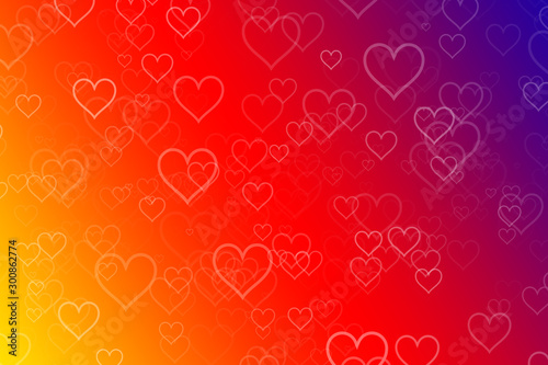 Love bokeh background