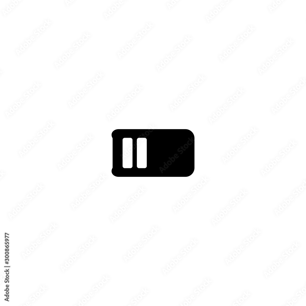 Battery icon. Energy symbol. Logo design element Battery icon. Energy symbol. Logo design element
