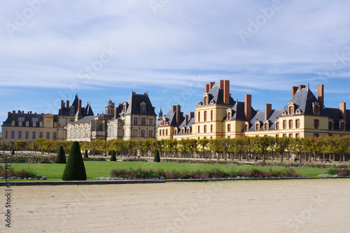 Vue du château depuis le parc de Fontainebleau - 5