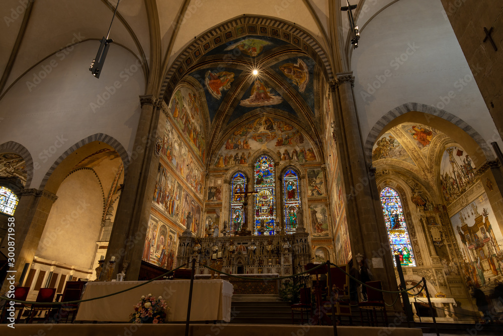 Obraz premium イタリア サンタ・マリア・ノヴェッラ教会