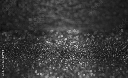 Black and white sparkling background