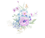  beautiful flowers illustration