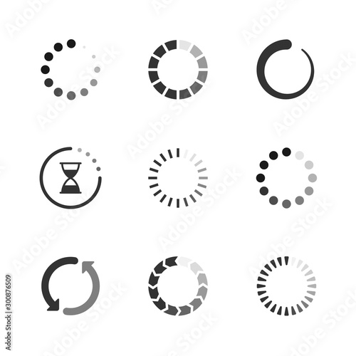 Set icons of loading progress