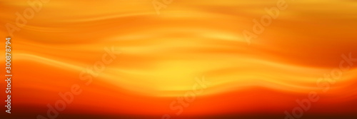 Sunset sky background, vector illustration, EPS10