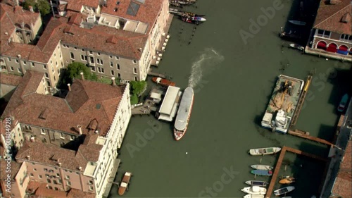 Veduta aerea del Canal Grande a Venezia