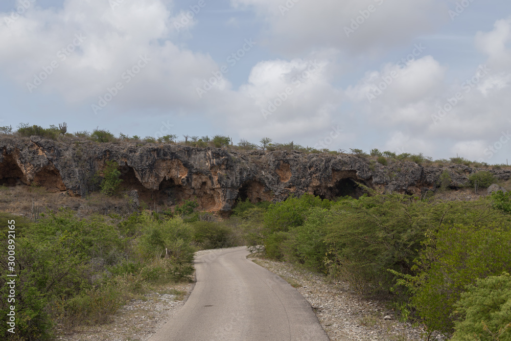 sea beach coast tropical Bonaire island Caribbean sea