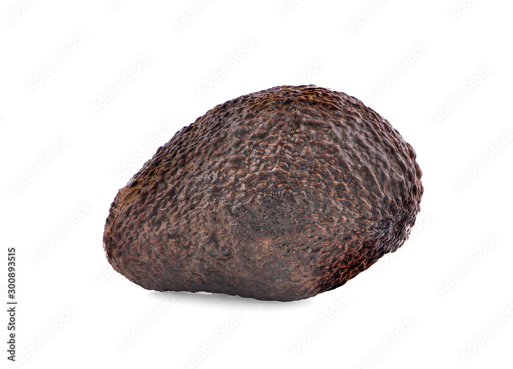 Avocado an isolated on a white background Avocado an isolated on a white background