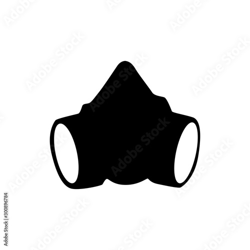 Vector masks of criminals, bandits and mafia