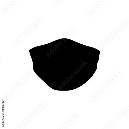 Vector masks of criminals, bandits and mafia