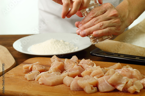 Sprinkle Fresh Ground Pepper