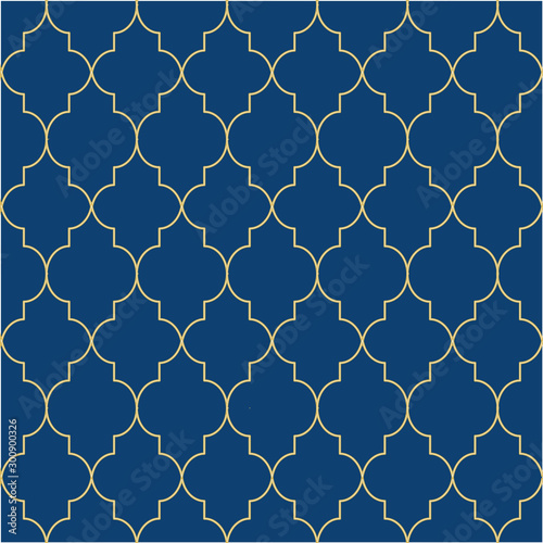 Golden waves pattern print background design version photo