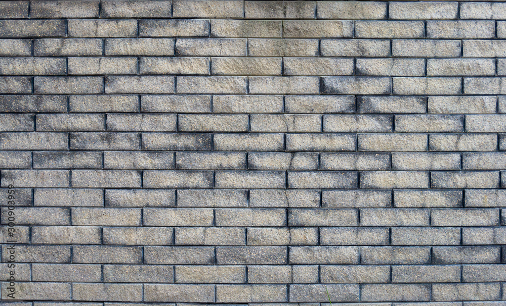Rectangle white brick brickwork background