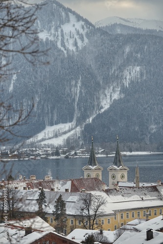Schloss Tegernsee im WInter