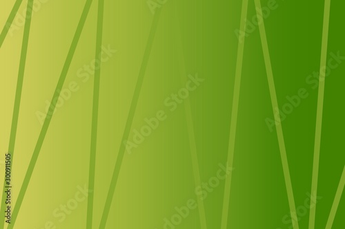 Abstract gradient green background with stripes