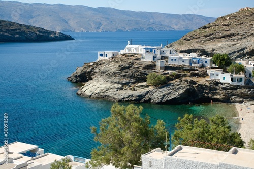 Fototapeta Naklejka Na Ścianę i Meble -  Traditional Greek village, Tinos island