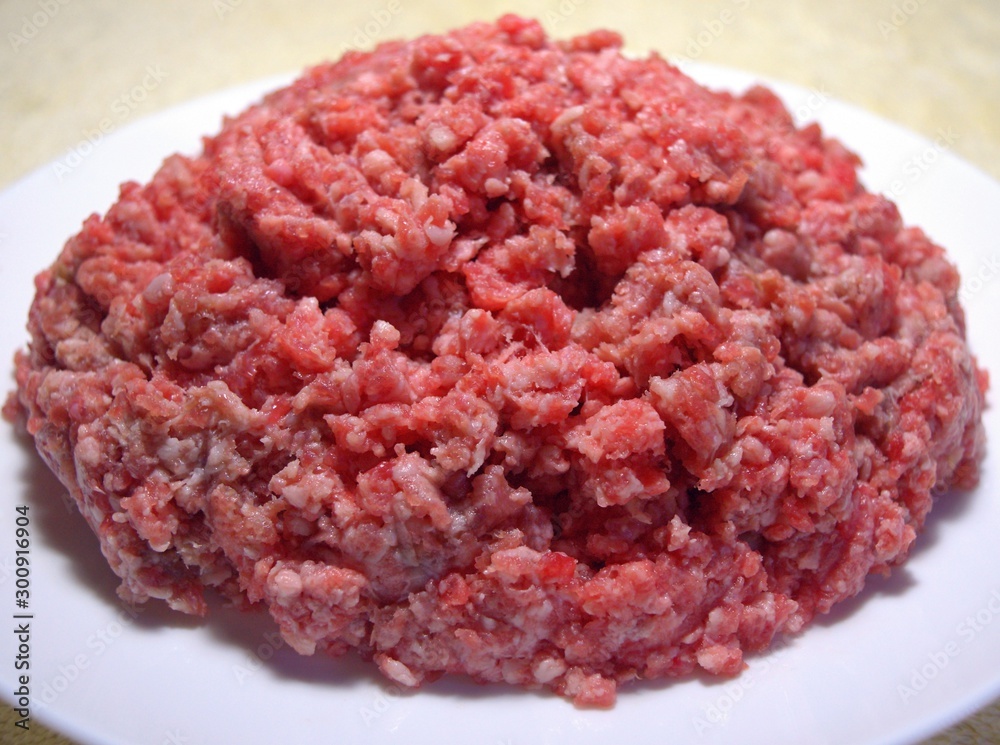 Cooking. Fresh minced meat. From beef and pork. Cooking. Fresh minced meat. From beef and pork.