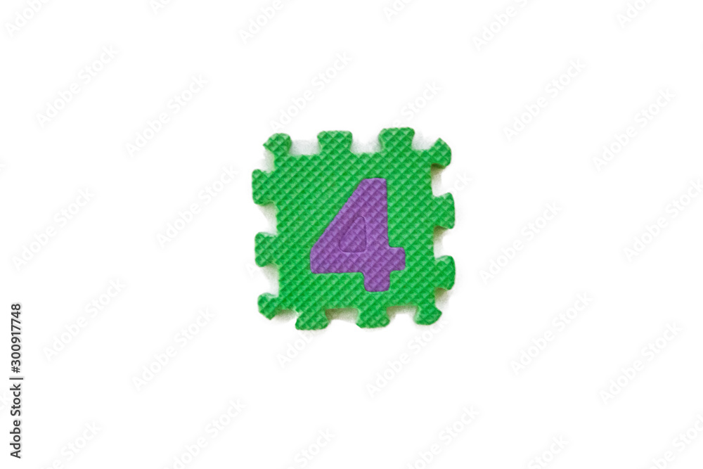 Colorful rubber puzzle Colorful rubber puzzle