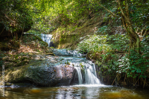 Fototapeta Naklejka Na Ścianę i Meble -  Huay Kamin Noi Waterfall, Phu Hin Rong Kla National Park, Thailand