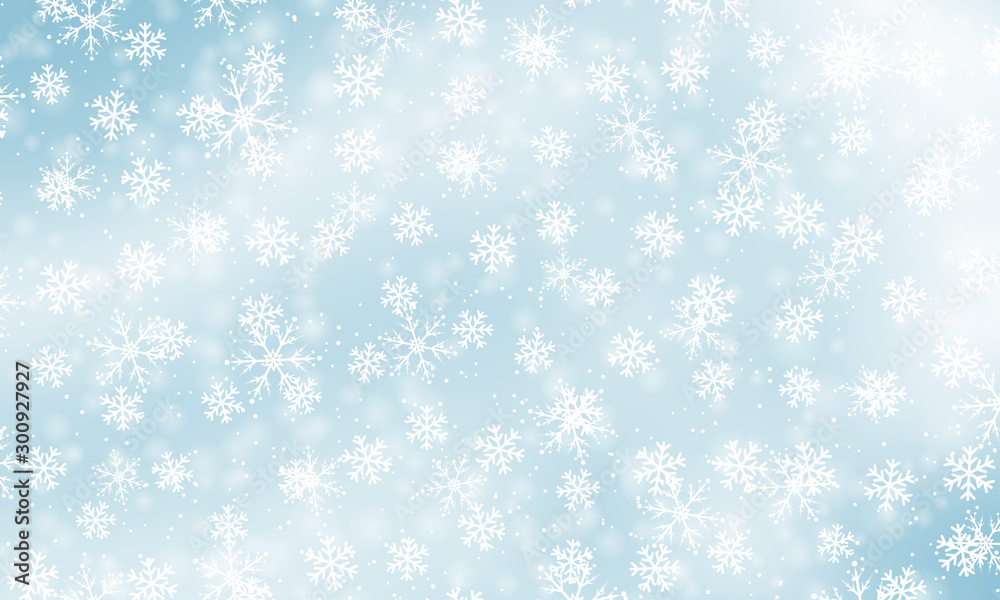 Falling snow background. Vector illustration Falling snow background. Vector illustration