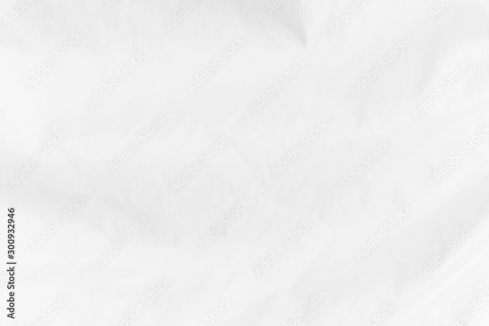 White fabric with space texture and background