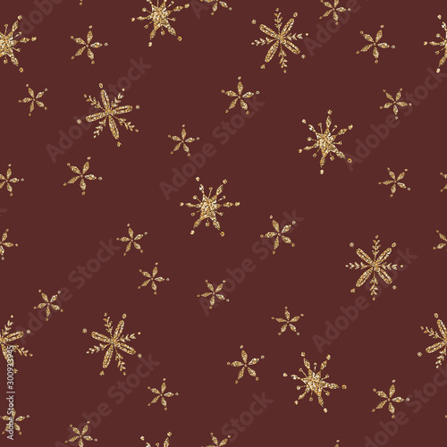 Snow flakes falling design, christmas snowflakes confetti falling scatter backdrop. Winter snow shapes decor. 