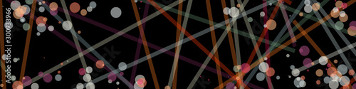 Colorful Lines Random Distribution Computational Generative Art background illustration