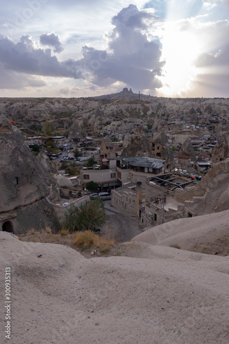 Cappadocia city in the rock, canyon nature Turkey.