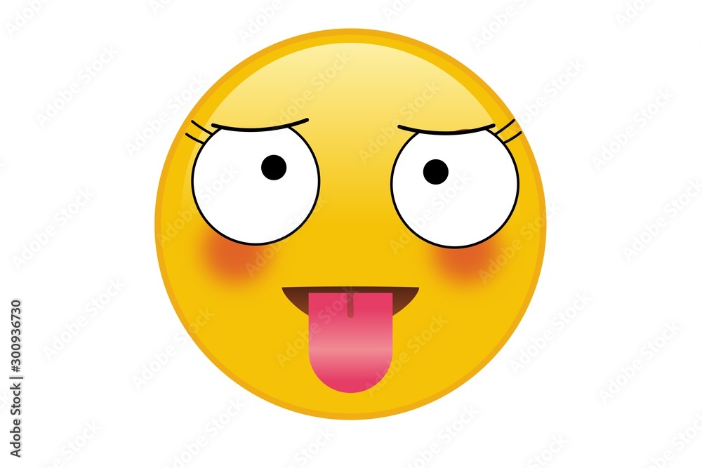 Fototapeta premium illustration smiley face