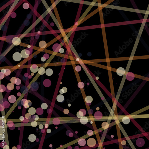 Colorful Lines Random Distribution Computational Generative Art background illustration