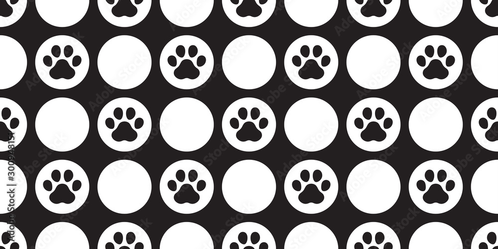 dog paw seamless pattern footprint vector polka dot french bulldog cartoon scarf isolated repeat wallpaper tile background illustration doodle black design dog paw seamless pattern footprint vector polka dot french bulldog cartoon scarf isolated repeat wallpaper tile background illustration doodle black design