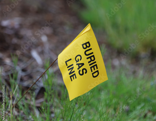 Buried Gas Line