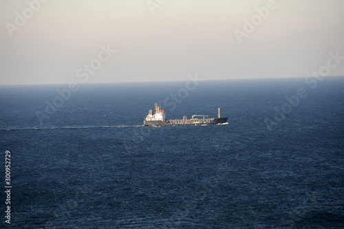 Küstenmotorschiff vor Kap Arkona © fotograupner