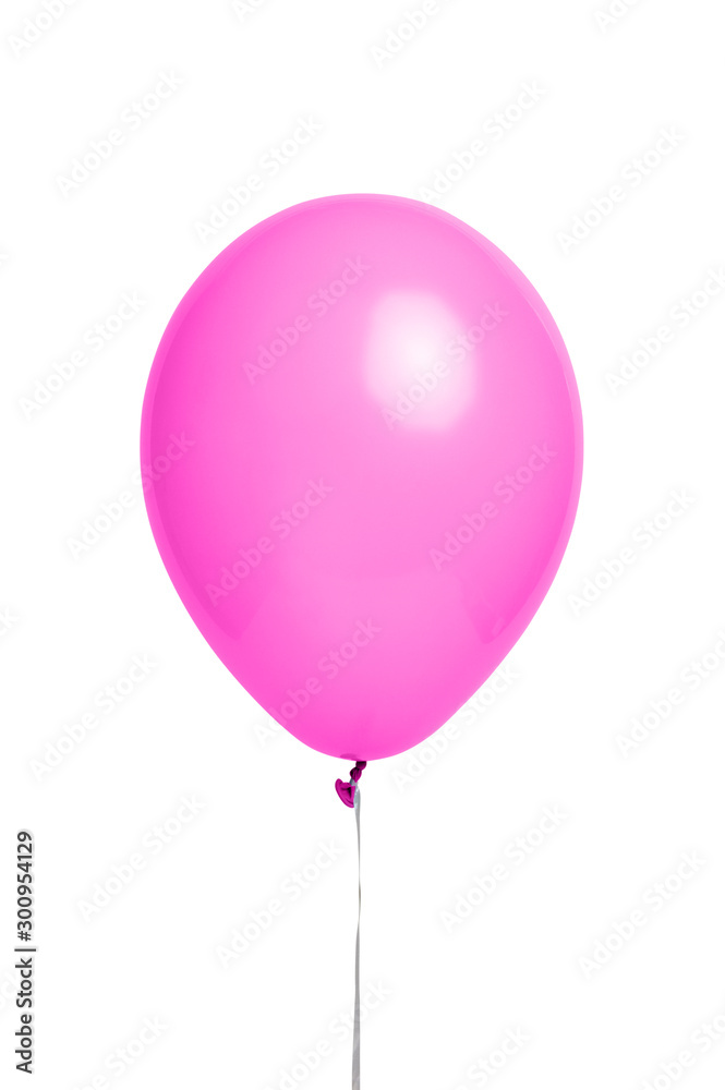 Helium balloon isolated on white Helium balloon isolated on white