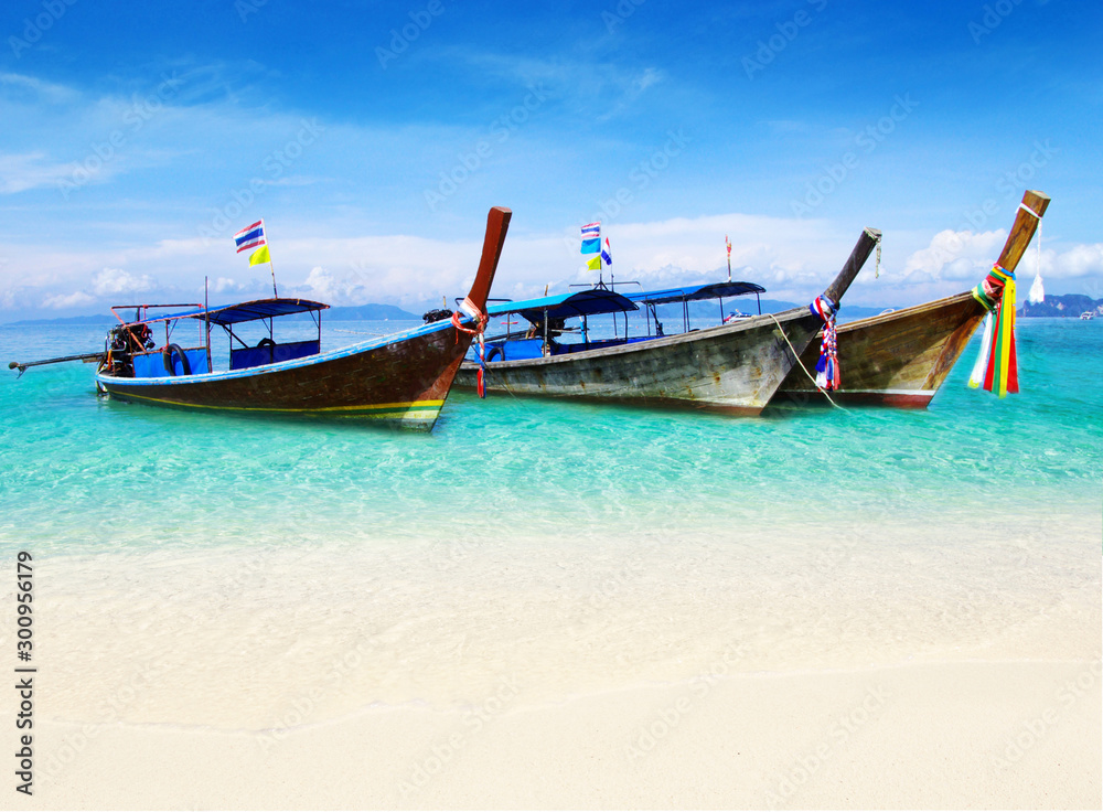 beach and tropical sea. summer landscape