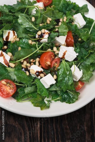 Green salad with vegetables...