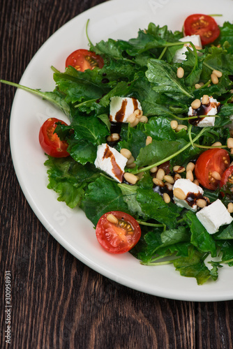 Green salad with vegetables...