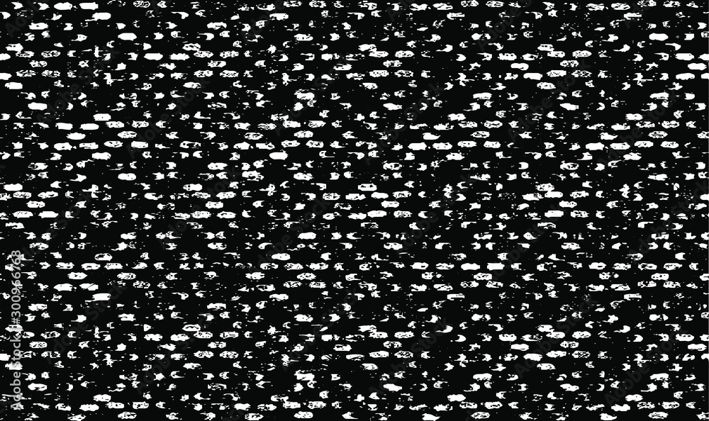 Small uneven spots and particles of debris. Abstract vector texture. Distressed uneven background. Grunge texture overlay with fine grains isolated on white background. Vector illustration. EPS10. Small uneven spots and particles of debris. Abstract vector texture. Distressed uneven background. Grunge texture overlay with fine grains isolated on white background. Vector illustration. EPS10.