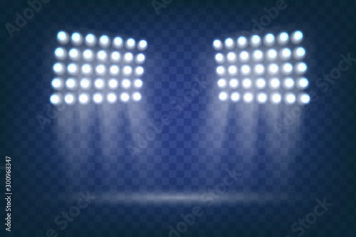 Canvas-taulu Scene illumination, transparent effects