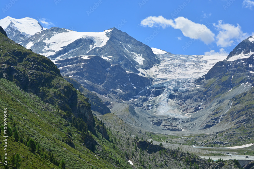 Bishorn and Turtmann Glacier Bishorn and Turtmann Glacier