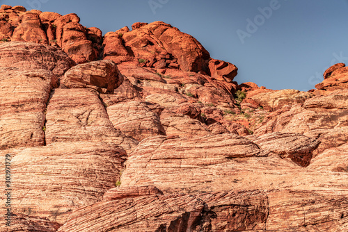 Red rock mountain
