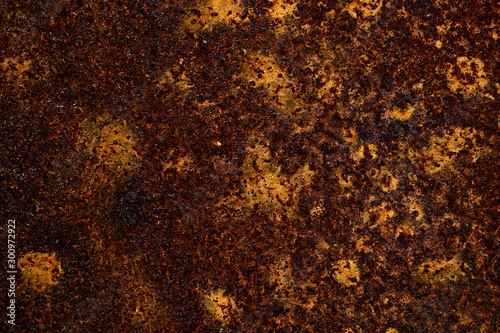 rusty metal texture. Stains of rust.