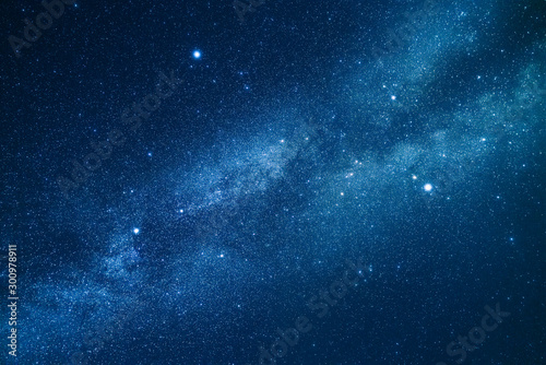 Fototapeta Naklejka Na Ścianę i Meble -  Stars and galaxies with views of night sky
