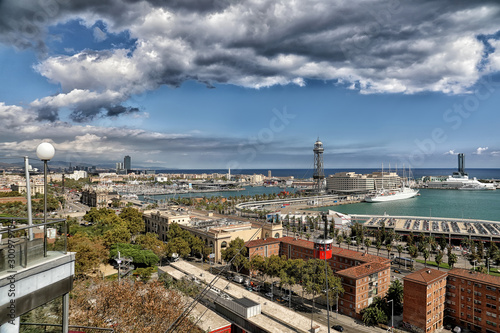 Panorama of Barcelona, Maremagnum, Port Vell