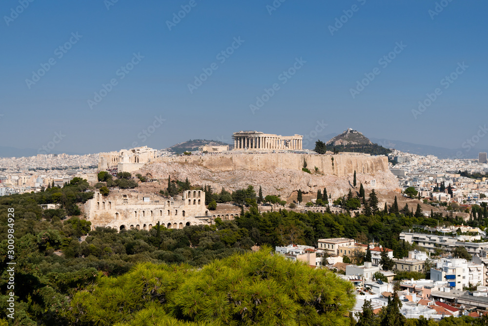 Acropolis of Athens and the Parthenon