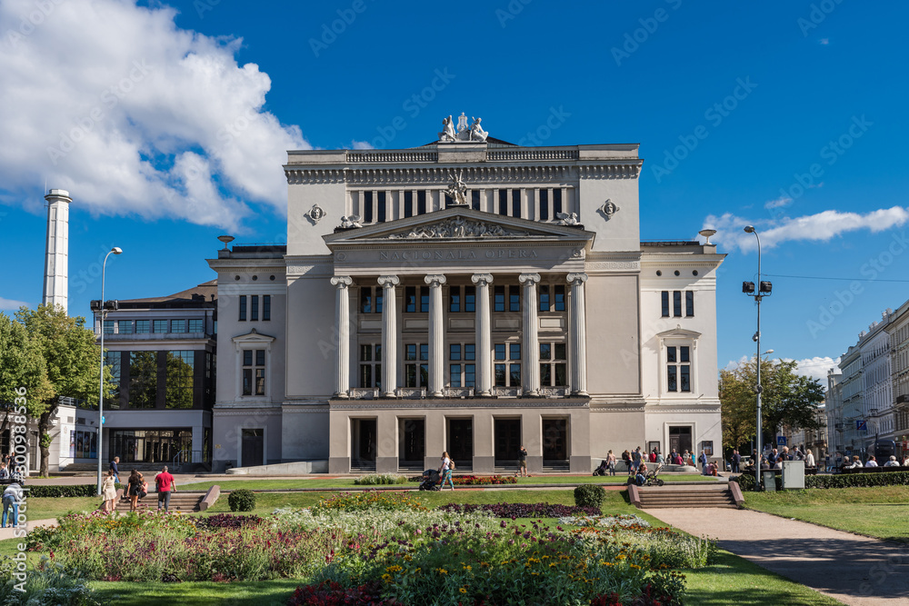 Latvian Opera in Riga; Latvia