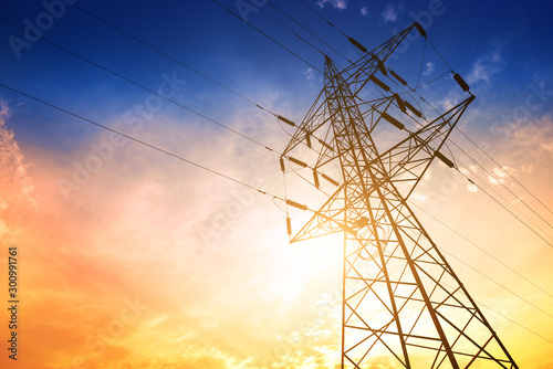 High voltage post or High voltage tower