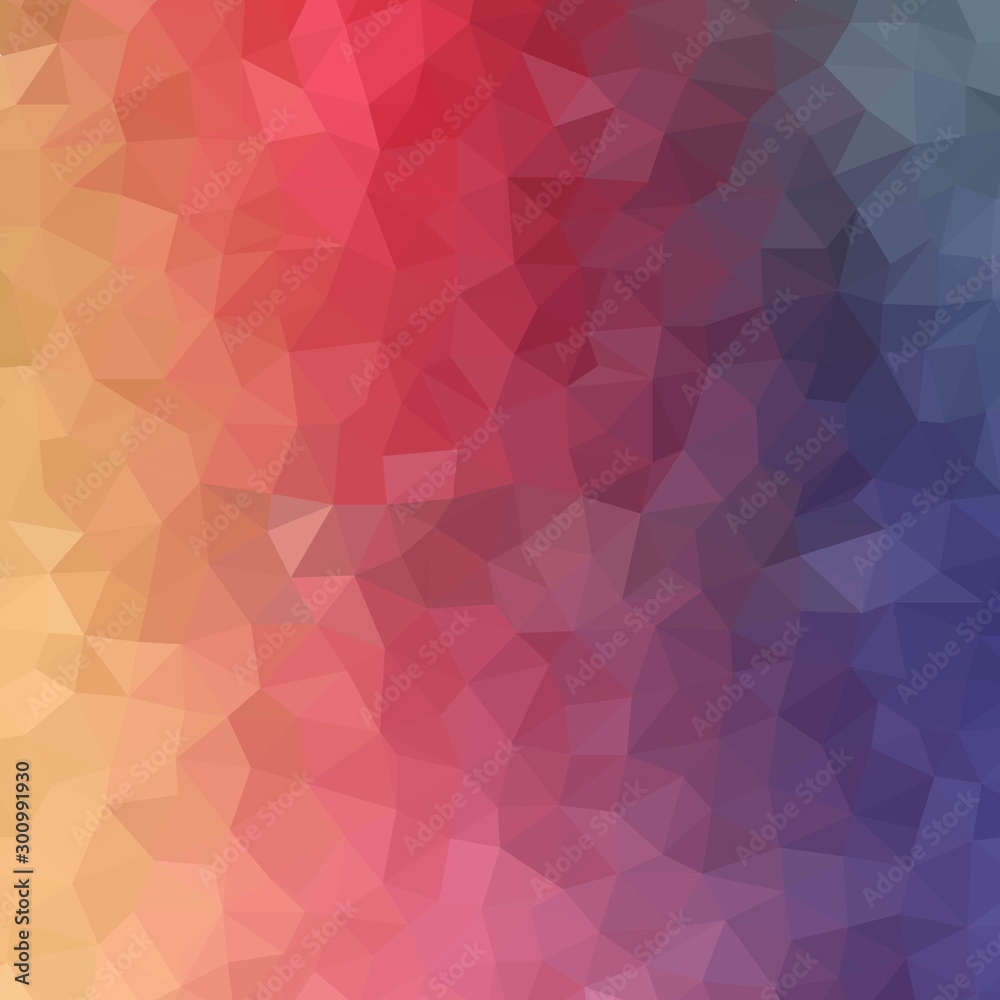 Fototapeta premium Colored triangles of different color shades. Abstract vector background. eps 10